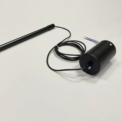 Modern Black Aluminum Linear Pendant Light - Decorbites