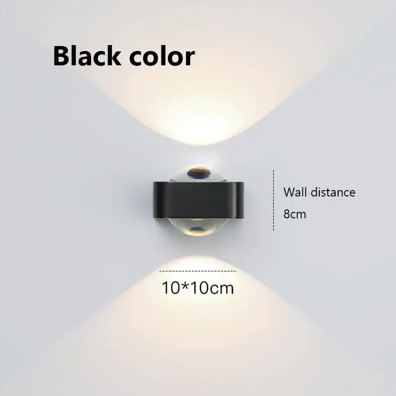 Modern black and copper bedroom wall lamp with glass dome featuring sleek black led wall sconce and angled light beams decorbites copper bedroom wall decor lamp