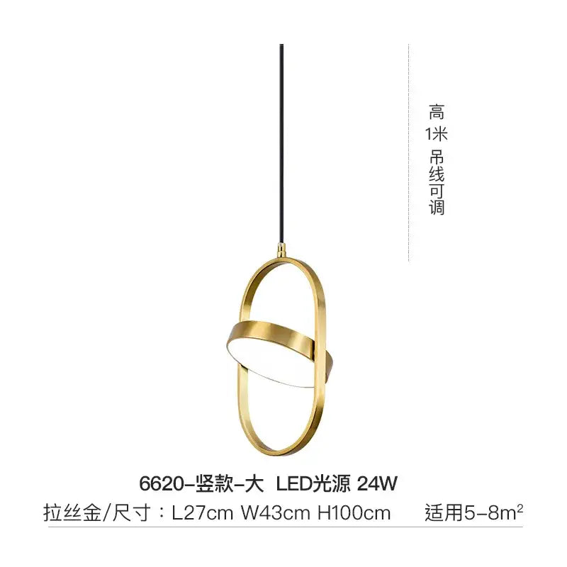A modern black and gold trumpet pendant light with a brushed gold oval frame for dining room decorbites gold trumpet
