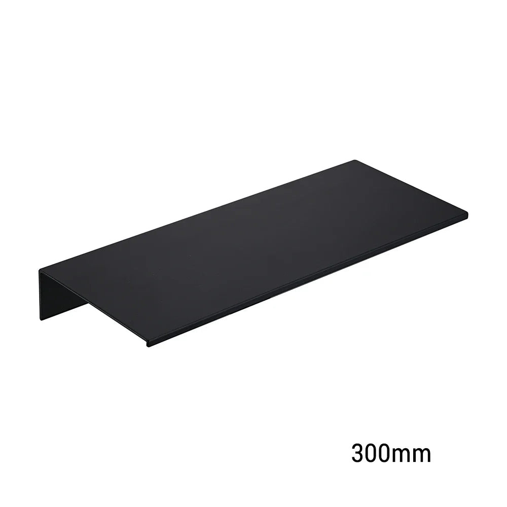 Modern Black and White Wall-Mounted Organizer Shelf - black 300