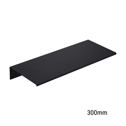 Modern Black and White Wall-Mounted Organizer Shelf - black 300