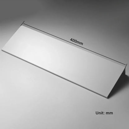 Modern Black and White Wall-Mounted Organizer Shelf - White 400