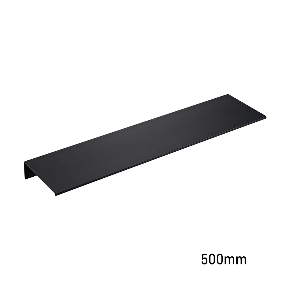 Modern Black and White Wall-Mounted Organizer Shelf - black 500