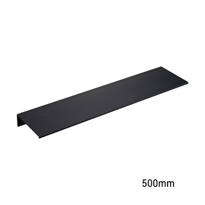 Modern Black and White Wall-Mounted Organizer Shelf - black 500