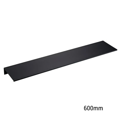 Modern Black and White Wall-Mounted Organizer Shelf - black 600