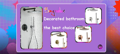 Modern Black and White Wall-Mounted Organizer Shelf