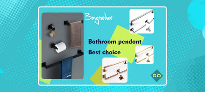 Modern Black and White Wall-Mounted Organizer Shelf