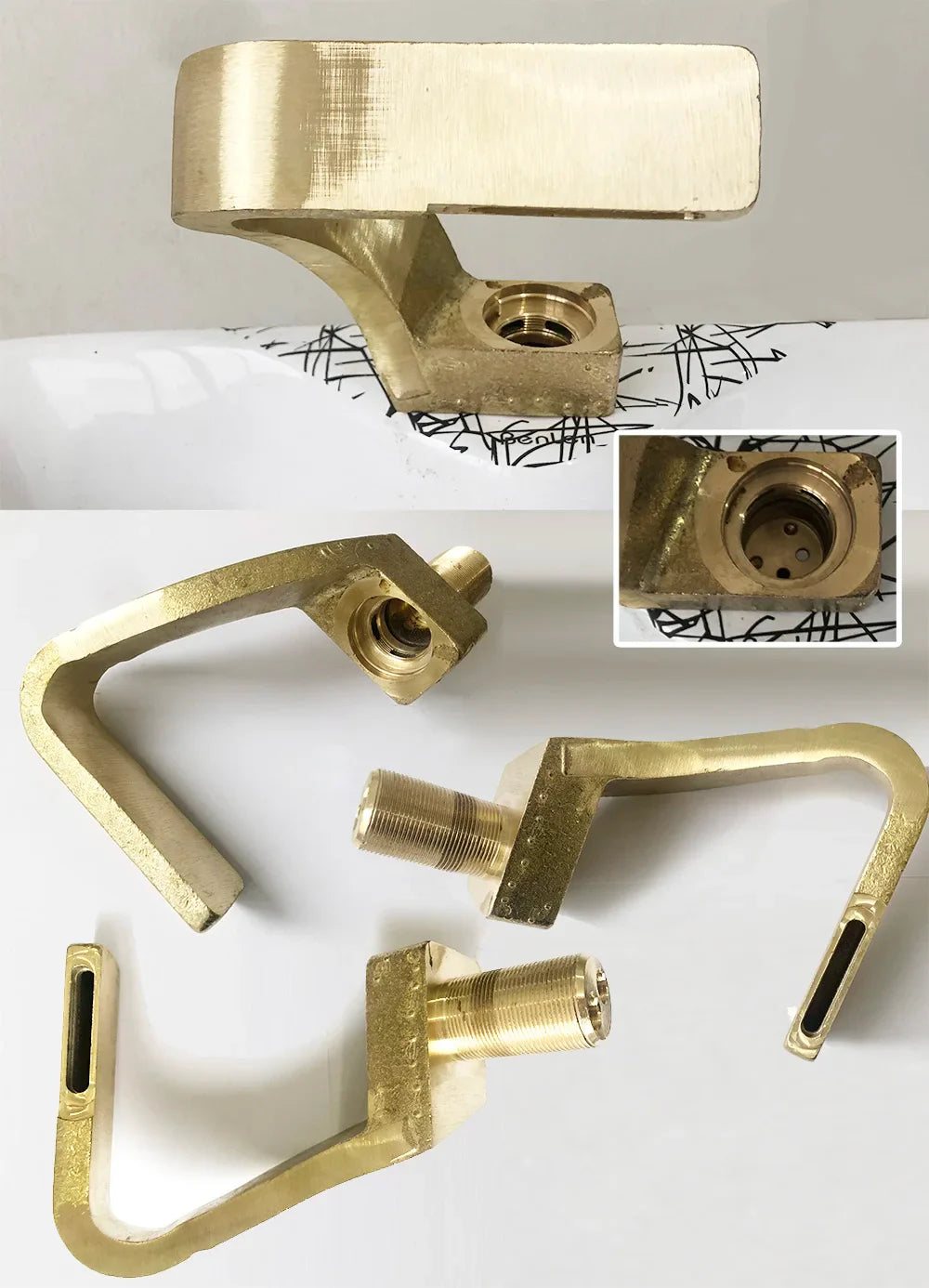 Modern Black Bathroom Sink Faucet