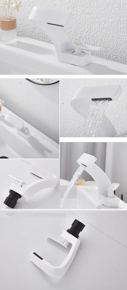 Modern Black Bathroom Sink Faucet