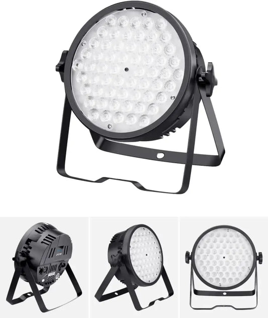 Modern black big dipper rgb led stage light with white led grid and adjustable mounting brackets for party decorbites decor