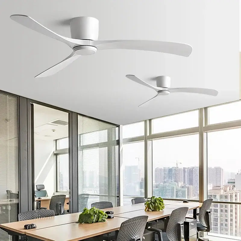White ceiling fans with sleek modern design and minimalist blades for decorbites black modern low profile bedroom fan