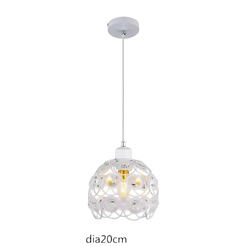 Modern black crystal flush mount ceiling light with delicate white crystal pendant and faceted glass shade for hallway decorbites crystal flush