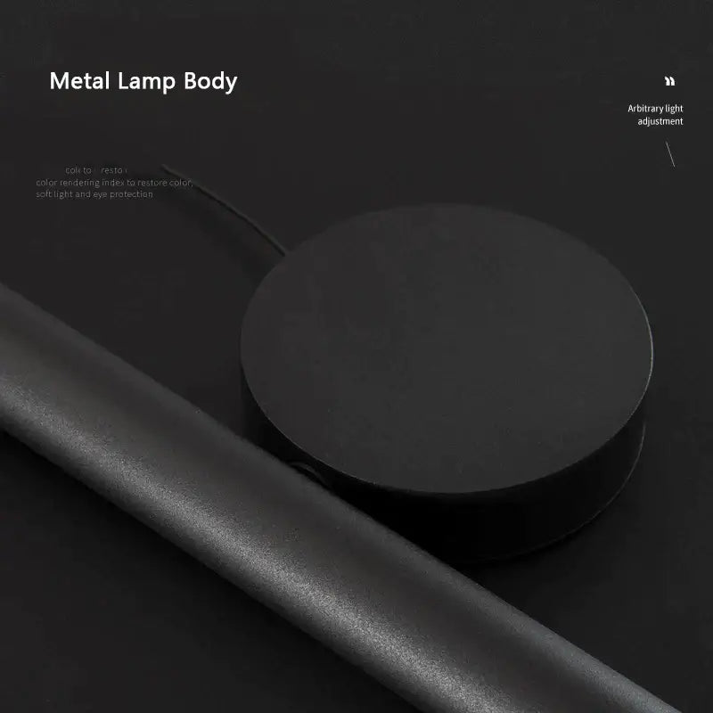 Modern black cylindrical led pendant lamps with a sleek metal body and circular base ideal for dining room decorbites adjustable led