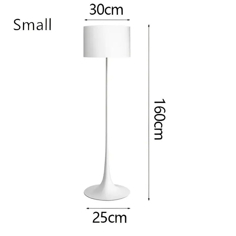 White ceramic floor lamp with sleek minimalist design and tapered base for modern black glossy design mushroom floor decorbites design mushroom floor