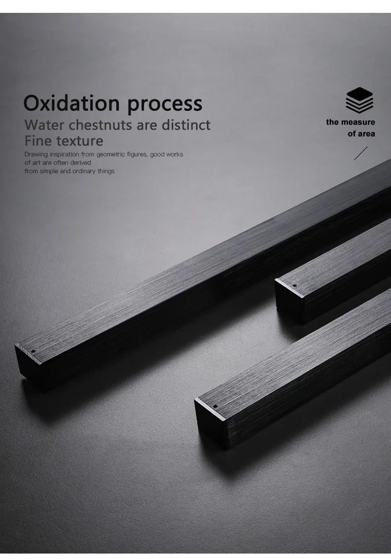 Modern Black LED Chandelier Lights for Bedroom and Living Room