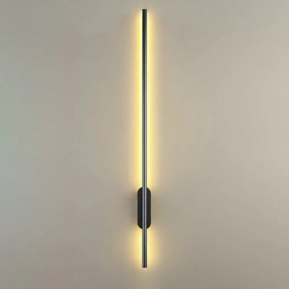 DecorBites™ DecorBites™ Modern Black LED Wall Sconce for Living Room - Stylish Metallic Fixture