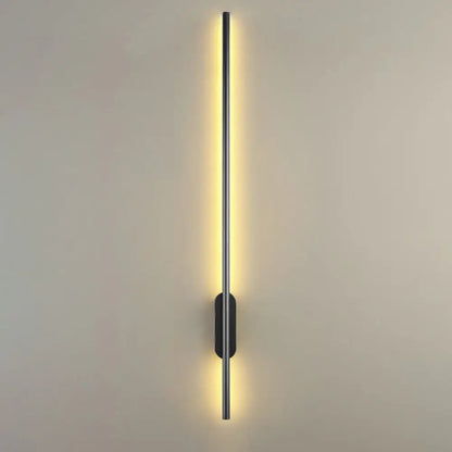 DecorBites™ DecorBites™ Modern Black LED Wall Sconce for Living Room - Stylish Metallic Fixture