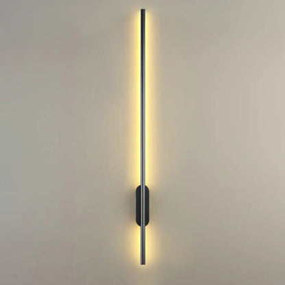 DecorBites™ DecorBites™ Modern Black LED Wall Sconce for Living Room - Stylish Metallic Fixture