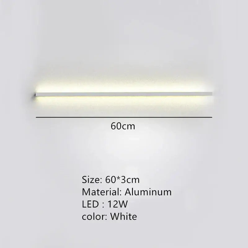 White aluminum led wall sconce with sleek modern design for bedroom decorbites led wall lights dimming