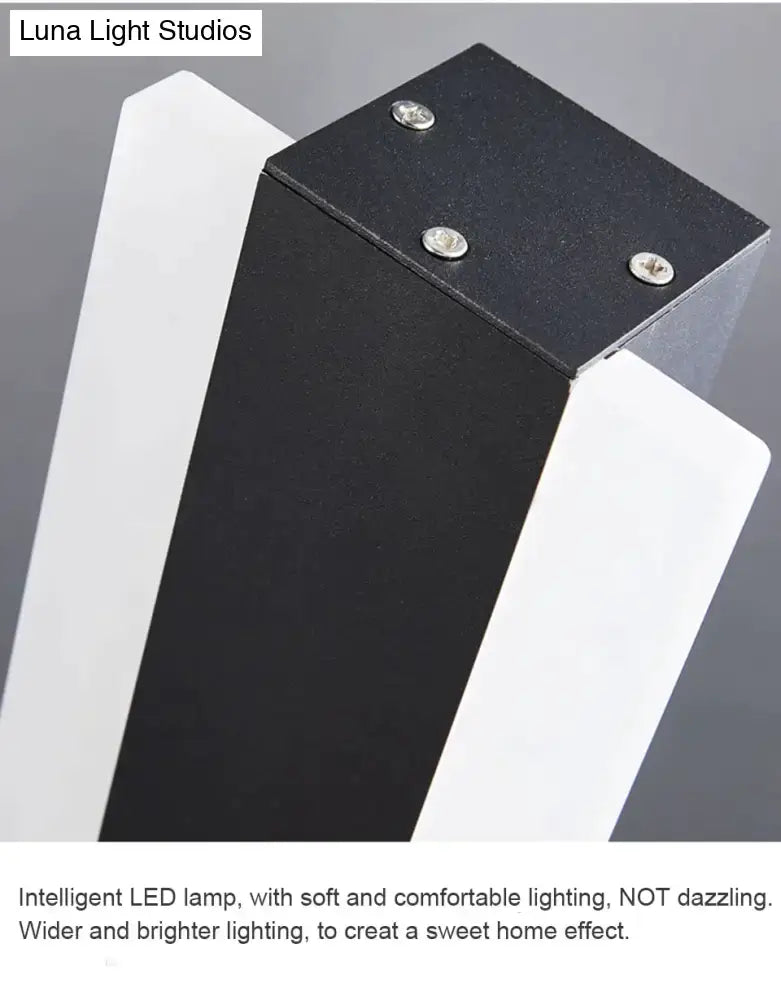 Decorbites™ outdoor aluminium black and white led wall lamp with modern sleek design ip65 waterproof lighting