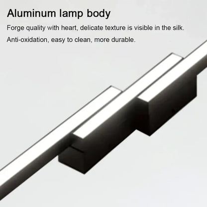 Modern black minimalist led ceiling light with sleek aluminum body and matte finish for living room decorbites led ceiling use