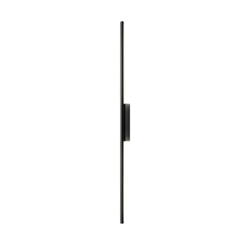 Black minimalist wall lamp with sleek slender design decorbites led strip wall lamp for modern living room decor