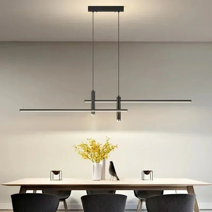 Modern Black or Gold Dimmable LED Pendant Light - Decorbites