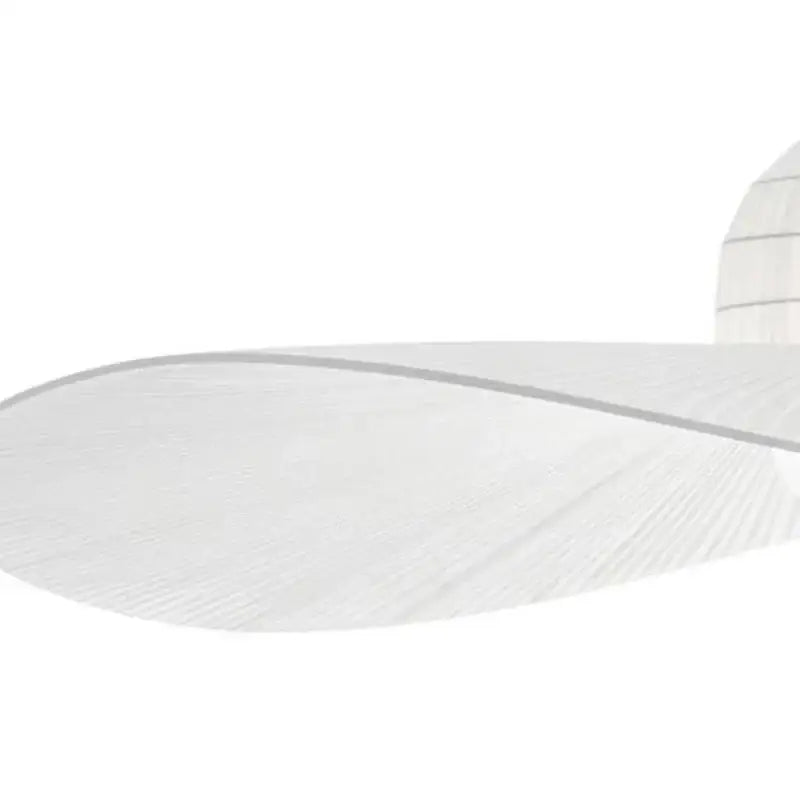 White paper lantern pendant lamp with subtle ridges and smooth edge in decorbites designer fabric hat style