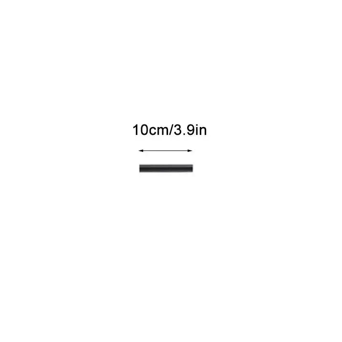 A sleek black rectangular bar measuring 10cm part of the decorbites adjustable beam ceiling spotlight for office use