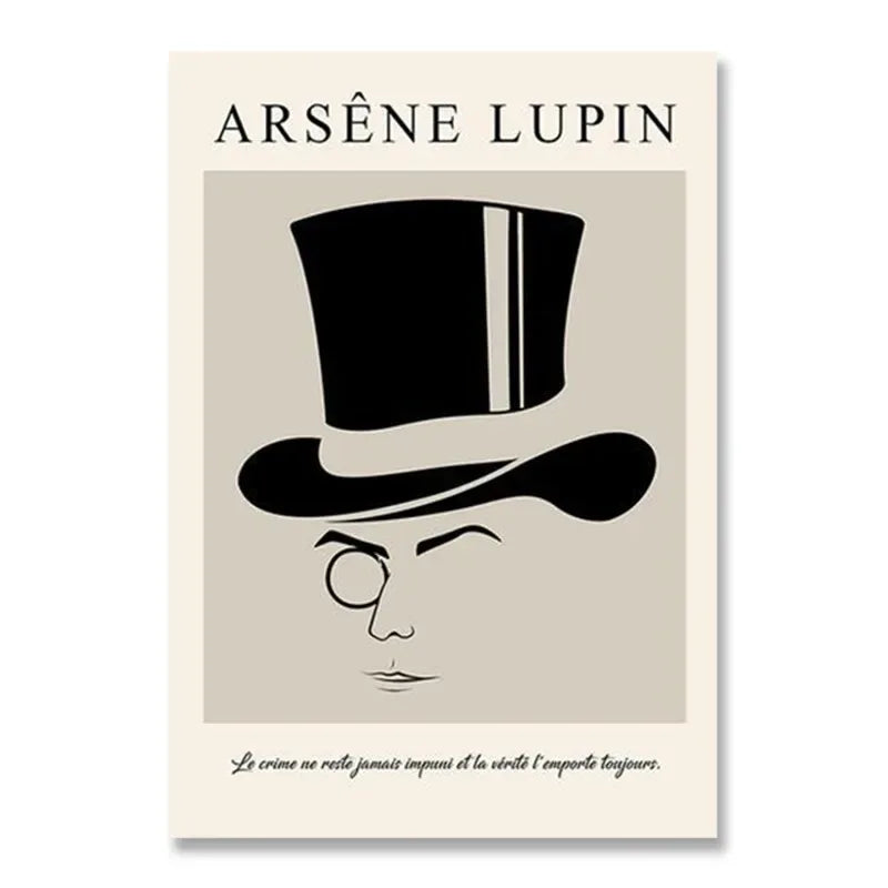 Modern Black & White Bauhaus Canvas Print - Posters