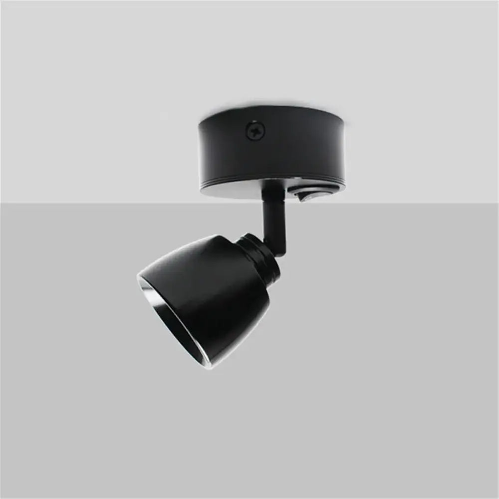 Black matte finish adjustable ceiling spotlight with modern design for wall lamp decorbites led wash reading use
