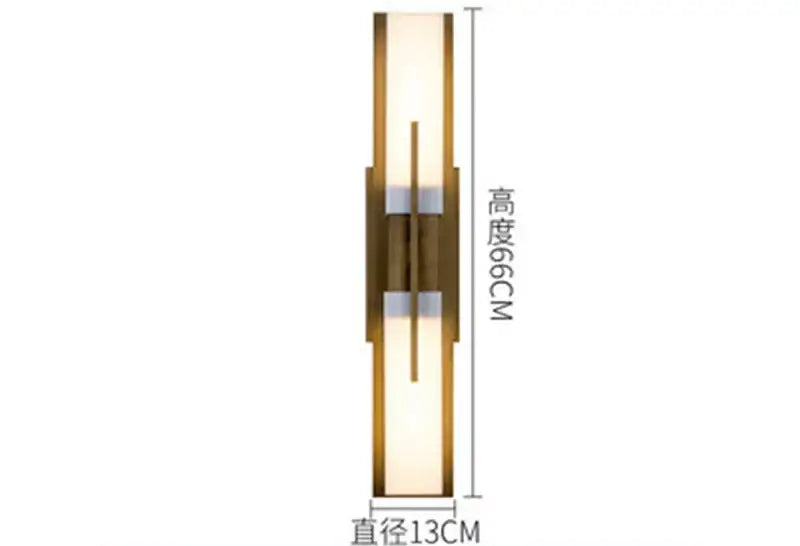 Modern brass and frosted glass led wall lights with gold-toned rectangular design and metallic accents for living room decorbites led wall
