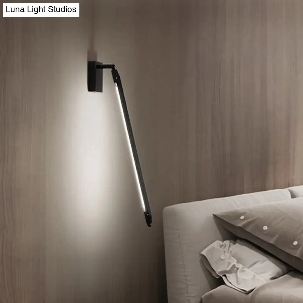 DecorBites™ DecorBites™ Modern Brass/Black Adjustable Wall Light Fixture - Stylish 1 Light Sconce for Living Room