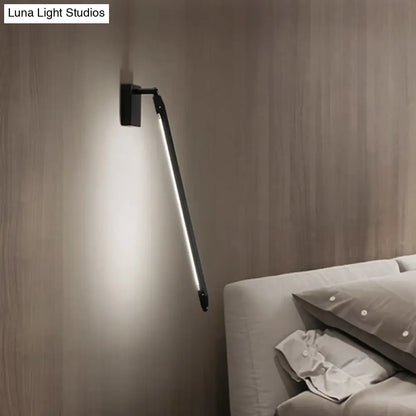 DecorBites™ DecorBites™ Modern Brass/Black Adjustable Wall Light Fixture - Stylish 1 Light Sconce for Living Room