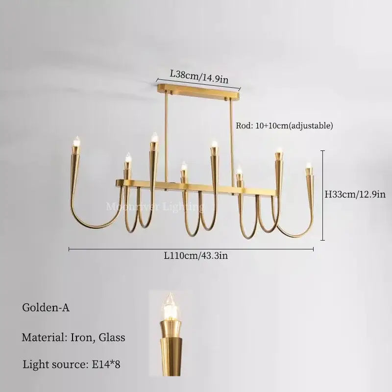 Modern brass black pendant chandelier with sleek iron arms and glass shades for kitchen island lighting decorbites black pendant