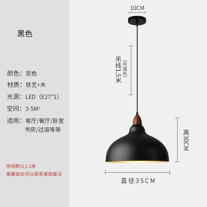 Modern brass copper adjustable wall lamp featuring a black dome pendant with wooden accent and led bulb for living room decorbites copper adjustable wall