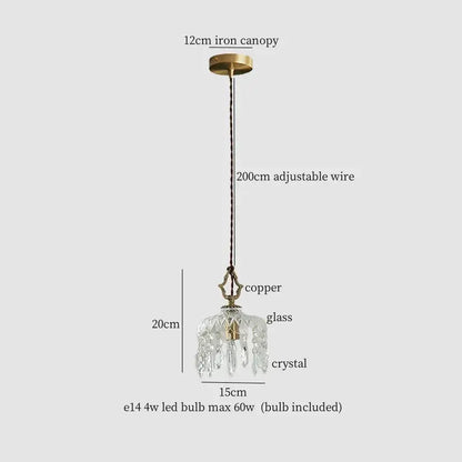 Modern brass crystal led ceiling light with clear glass chandelier and crystal droplets on a brass frame for bedroom decorbites crystal led ceiling