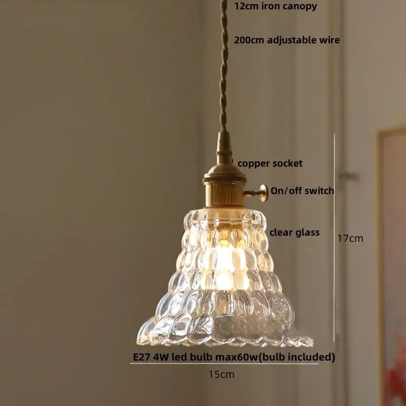 Modern brass decorbites cube amber pendant lamp with textured bubble cube amber glass and brass metal components for dining room