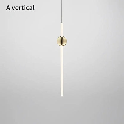 A sleek modern brass geometric glass pendant light with white cylindrical body for dining room lighting