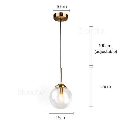 Modern brass glass ball pendant lights featuring clear glass globe and brass finish ideal for dining room decorbites glass ball pendant
