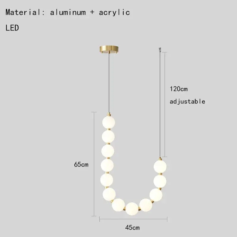 Modern brass round led pendant lights with gold-toned aluminum and acrylic frame and frosted glass bulbs for dining room decorbites brass round