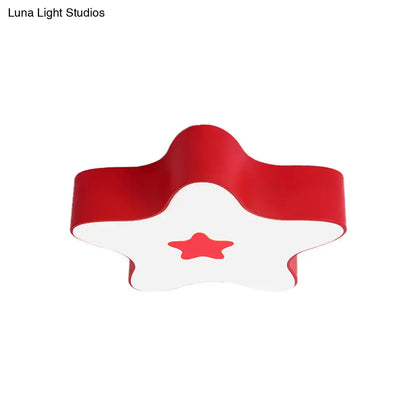 DecorBites™ DecorBites™ Modern Cartoon Ceiling Light: Acrylic Metal Flush Mount for Game Room