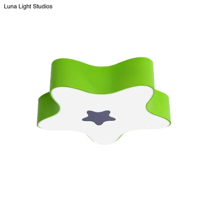 DecorBites™ DecorBites™ Modern Cartoon Ceiling Light: Acrylic Metal Flush Mount for Game Room