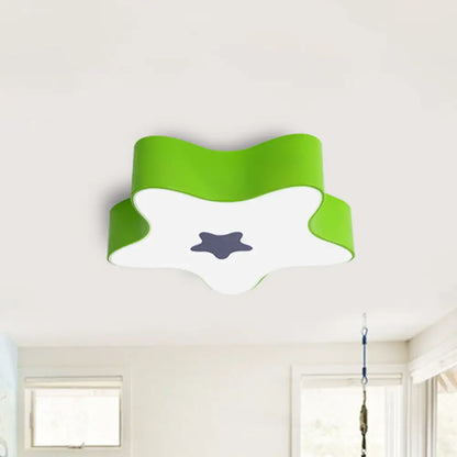 DecorBites™ DecorBites™ Modern Cartoon Ceiling Light: Acrylic Metal Flush Mount for Game Room