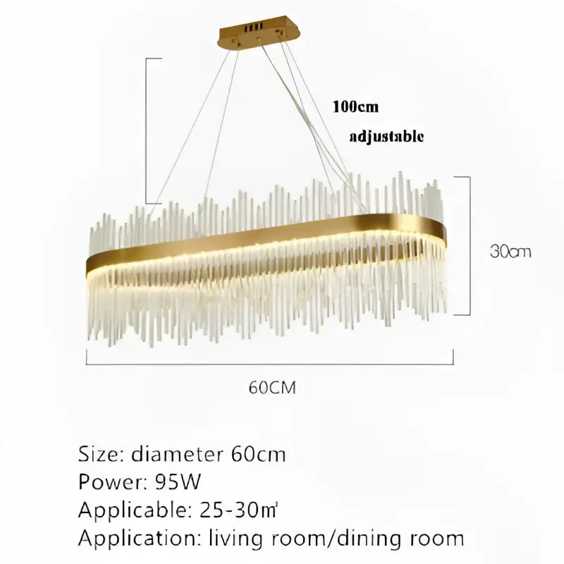 Modern gold-toned crystal pendant chandelier with cascading prisms for dining room decorbites crystal pendant lighting