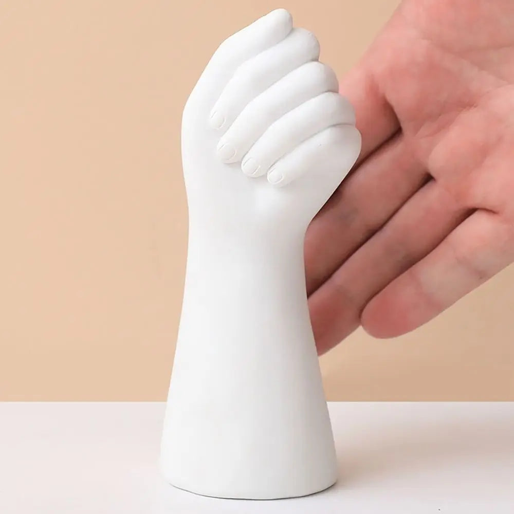 Modern Ceramic Arm Shaped Flower Vase - White - Vase