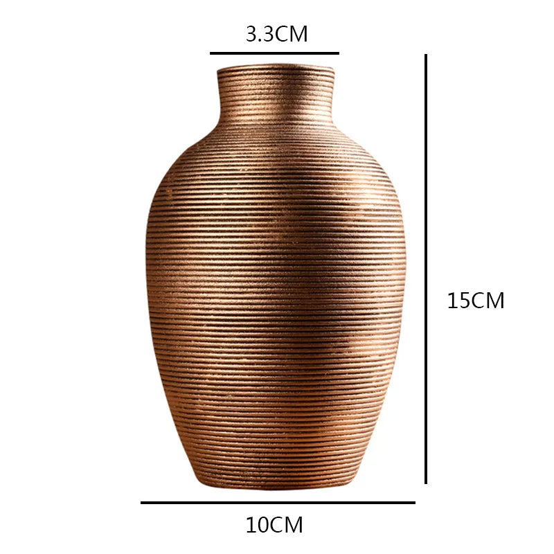 Modern Ceramic Nordic Flower Vase for Home Decor - Vase