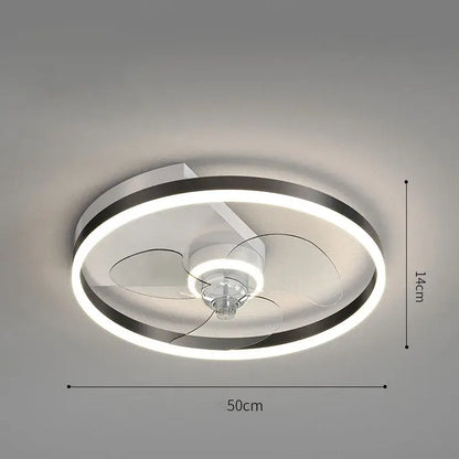 Modern chrome crystal ceiling fan light with integrated led lighting in sleek chrome and white decorbites ceiling fan design