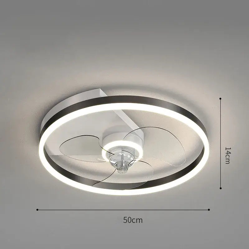 Modern chrome crystal ceiling fan light with integrated led lighting in sleek chrome and white decorbites ceiling fan design