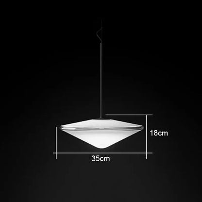 Modern chrome glass saucer led chandelier with white diamond glass shade and black cord for living room lighting
